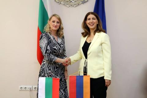 ՀՀ դեսպանն ու Բուլղարիայի շրջակա միջավայրի նախարարը ոլորտային համագործակցությանն առնչվող հարցեր են քննարկել