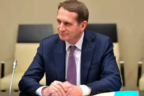 Нарышкин рассказал, что было обсуждено с главой Центрального разведывательного управления США