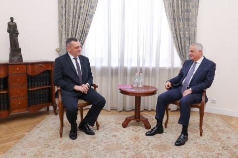 Մհեր Գրիգորյանն ընդունել է ԵՏՀ տեխնիկական կանոնակարգման հարցերով նախարարին