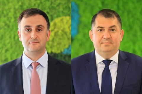 Արամ Մեյմարյանն ու Արա Մկրտչյանը վերանշանակվել են Շրջակա միջավայրի նախարարի տեղակալներ