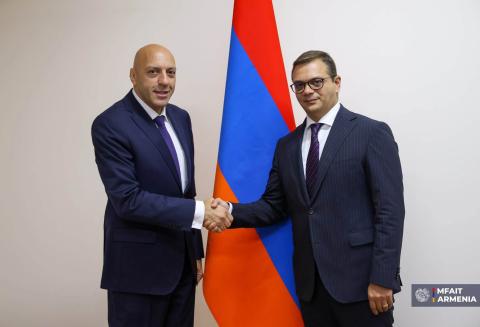 ՄԱԿ Մանկական հիմնադրամի նորանշանակ ներկայացուցիչն իր հավատարմագրերն է հանձնել Արտաքին գործերի և միջազգային առևտրի փոխնախարարին