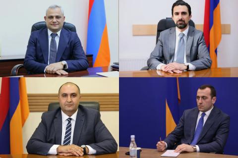 ՏԿԵ նախարարի ևս 4 տեղակալներ վերանշանակվել են իրենց պաշտոններում