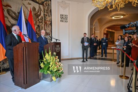 Պետր Պավելն անդրադարձել է Հայաստանի և Չեխիայի միջև համագործակցությանը ռազմական ոլորտում