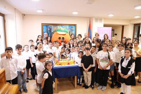 «Օրրան»-ի սաները նոր ուսումնական տարին սկսեցին «Մի դրամի ուժը» նախաձեռնության աջակցությամբ