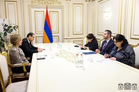 Ռուբեն Ռուբինյանն ընդունել է ՀՀ-ում Եգիպտոսի դեսպան Ամալ Աֆիֆիին
