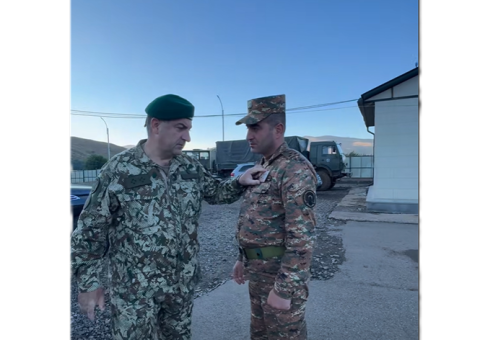 Top general visits troops
