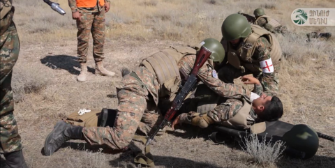 Armenian peacekeepers complete NATO OCC Level 1 self-evaluation