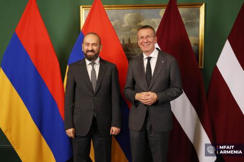 Глава МИД Армении и президент Латвии обсудили повестку европейской интеграции Армении