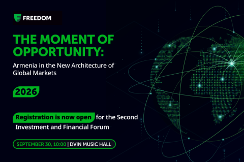 Registration open for Investment and Financial Forum of Armenia 2026
