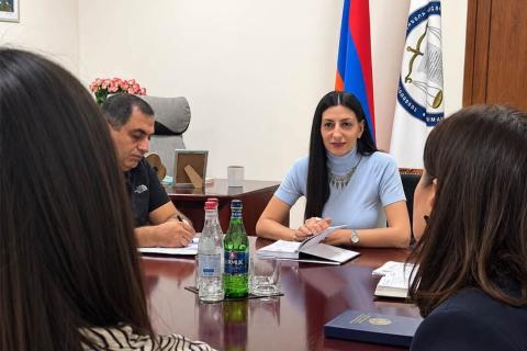 Անահիտ Մանասյանի գլխավորությամբ ՄԻՊ աշխատակազմում տեղի է ունեցել աշխատանքային խորհրդակցություն