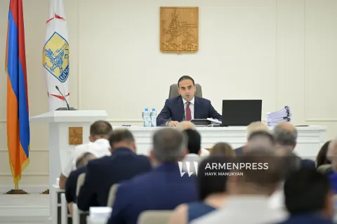 Yerevan City Hall executive meeting
