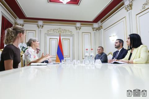 Ռուբեն Ռուբինյանն ընդունել է ՀՀ-ում Շվեդիայի Թագավորության դեսպանին