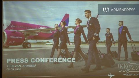 Пресс-конференция главного коммерческого директора Wizz Air Иана Малина