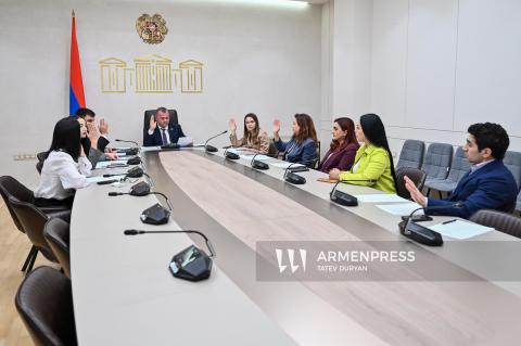 ԱԺ եվրոպական ինտեգրման հարցերի մշտական հանձնաժողովի նիստը