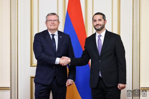 Ruben Rubinyan receives delegation headed by Polish Foreign Ministry State Secretary