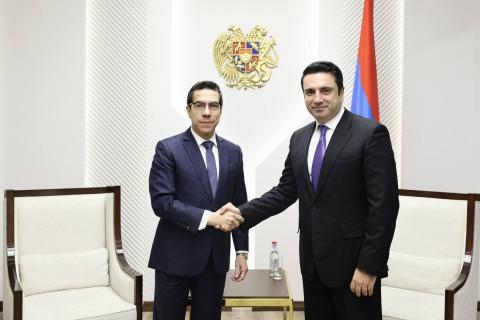 ՀՀ ԱԽ քարտուղարն ու Բրազիլի դեսպանը քննարկել են երկկողմ հետաքրքրություն ներկայացնող մի շարք հարցեր