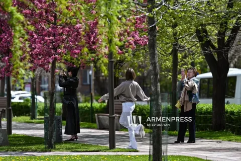 Հայաստանում առաջիկա մեկ շաբաթվա ընթացքում սպասվում է առանց տեղումների եղանակ