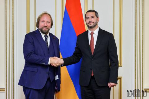 Ռուբեն Ռուբինյանն ու Անտոն Հոֆրայթերը քննարկել են Հայաստանի և Գերմանիայի միջև հարաբերությունների ընդլայնմանն առնչվող հարցեր