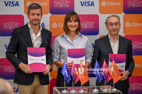 Открывая доступ к премиальным привилегиям для путешествий: IDBank присоединился к Visa и Wizz Air, чтобы представить новое поколение тревел-привилегий в Армении
