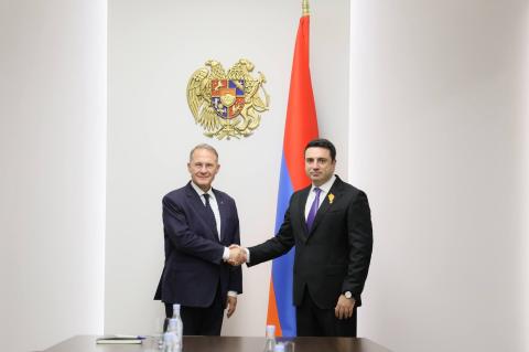 Ալեն Սիմոնյանն ու Էդմոնդո Չիրիելլին քննարկել են Հայաստանի և Իտալիայի միջև տնտեսական համագործակցությանը վերաբերող հարցեր