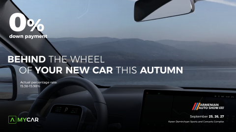 From car selection to purchase – all in one place:  Ameriabank to present its MyCar.am platform and special offers at Armenian Auto Show