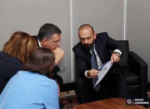 Արարատ Միրզոյանը և Ապոստոլոս Ցիցիկոստասը քննարկել են փոխշահավետ և գործնական համագործակցության հարցեր