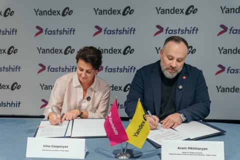 Fast Shift-ն ու Yandex Go-ն փոխըմբռնման հուշագիր են ստորագրել