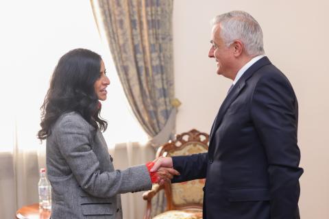 Մհեր Գրիգորյանն ու Շեյխա Նասեր Ալ Նուեյսը քննարկվել են զբոսաշրջության ոլորտում Հայաստանի մեծ ներուժը և դրա իրացման հնարավորությունները