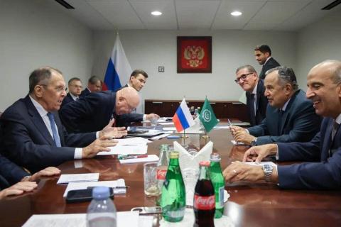 Сергей Лавров обсудил с главой Лиги арабских государств ситуацию в зоне Персидского залива