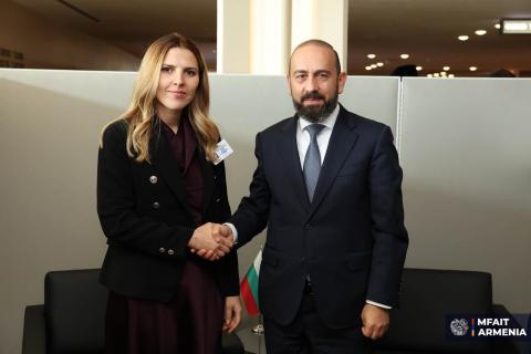 Հայաստանի և Բուլղարիայի ԱԳ նախարարները քննարկել են ռազմավարական գործընկերության մասին համատեղ հռչակագրի իրականացման հարցերը