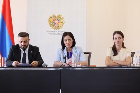 ԿԳՄՍ նախարարի գլխավորությամբ քննարկվել են Հայաստանում Ֆրանկոֆոնիայի մարզամշակութային խաղերի անցկացման կազմակերպչական հարցերը