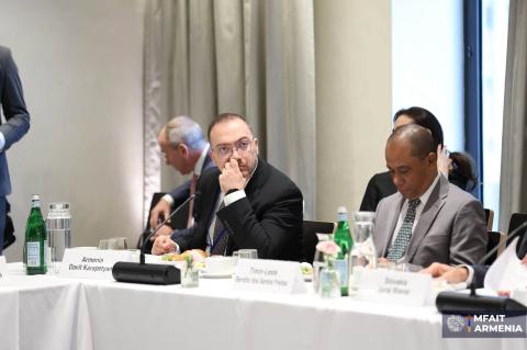 Դավիթ Կարապետյանը մասնակցել է Միջազգային քրեական դատարանի նախարարական ոչ պաշտոնական ցանցի հանդիպմանը