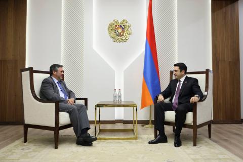 Ալեն Սիմոնյանն ու Լիտվայի դեսպանը քննարկել են ՀՀ-ԵՄ հարաբերությունների զարգացման օրակարգին վերաբերող հարցեր