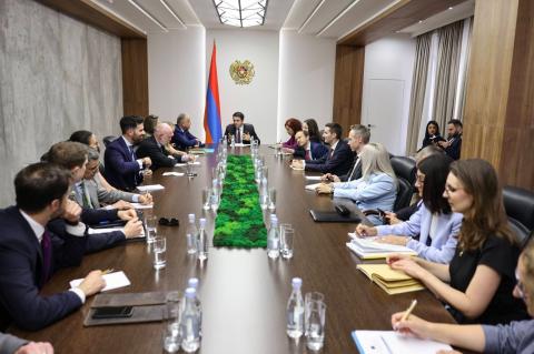 ՀՀ ԱԽ քարտուղարն ընդունել է ԵՄ խորհրդի՝ Արևելյան Եվրոպայի և Կենտրոնական Ասիայի հարցերով աշխատանքային խմբի պատվիրակությանը