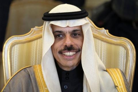 Saudi foreign minister arrives in Washington for talks with Rubio