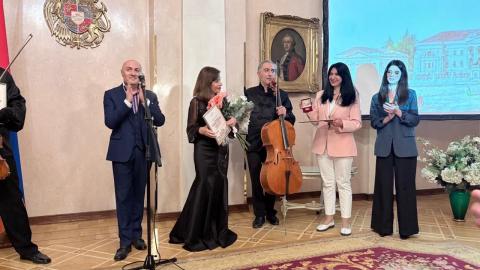 Торжественный вечер, посвященный 155-летию Александра Спендиаряна, состоялся в посольстве Армении в России