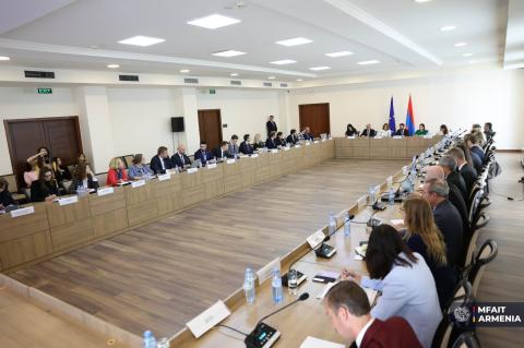 ՀՀ ԱԳՄԱ նախարարի տեղակալն ընդունել է ԵՄ խորհրդի՝ Արևելյան Եվրոպայի և Կենտրոնական Ասիայի աշխատանքային խմբի պատվիրակությանը