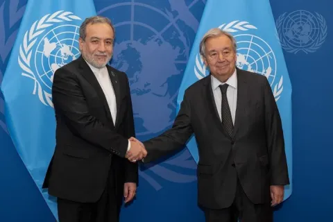 Iran urges UN action against "US aggression"