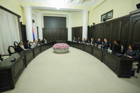ՀՀ վարչապետի աշխատակազմի ղեկավարն ընդունել է «Pacific Council» ուղեղային կենտրոնի գործադիր տնօրենի գլխավորած պատվիրակությանը