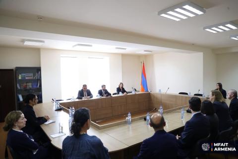 ՀՀ ԱԳՄԱ նախարարի տեղակալը Pacific Council-ի պատվիրակությանը ներկայացրել է Հայաստան-ԱՄՆ ռազմավարական գործընկերության զարգացումները