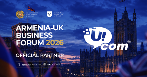 Ucom-ը՝ Հայաստան – Միացյալ Թագավորություն բիզնես համաժողովի պաշտոնական գործընկեր