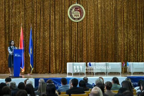 «Ընթերցանությունը բոլոր դասերին. ճանաչողությունից դեպի մտածողություն» խորագրով ուսուցչական համաժողովը