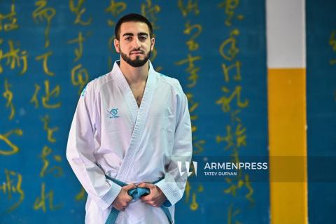Armenian athlete wins silver at Karate1 Series A tournament