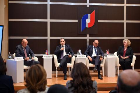 ՀՀ ՊԵԿ նախագահը ՄԹ դեսպանի և  Համաշխարհային բանկի առաքելության ներկայացուցիչների հետ քննարկել է հարկային և մաքսային վարչարարության վերափոխման առաջնահերթությունը