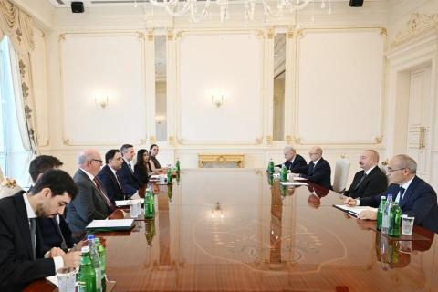 Ադրբեջանի նախագահն ու Մեծ Բրիտանիայի առևտրի նախարարը քննարկել են պաշտպանության ոլորտում համագործակցությունը