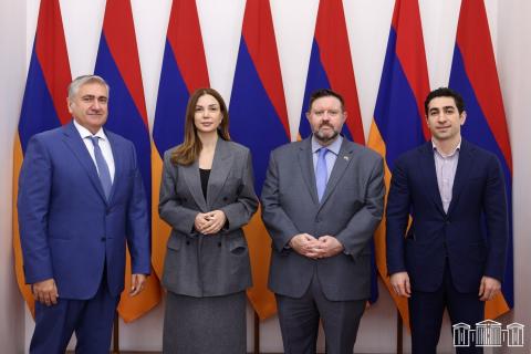 «Հայաստան» խմբակցության պատգամավորները ԱՄՆ գործերի ժամանակավոր հավատարմատարի հետ քննարկել են երկկողմ հարաբերություններն ու TRIPP նախագիծը