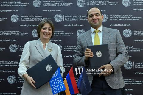 ԲՏԱԱԲ նախարարության և ՄԱԿ-ի Զարգացման ծրագրի հայաստանյան գրասենյակի միջև ստորագրվեց փոխըմբռնման հուշագիր