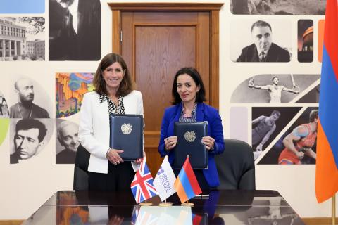 Британский совет и министерство образования, науки, культуры и спорта Армении подписали меморандум о взаимопонимании