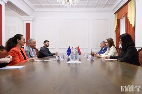 «Հայաստան» խմբակցության պատգամավորները ու ԵՄ դեսպանը քննարկել են ժողովրդավարության և տարածաշրջանային խաղաղության հարցերը