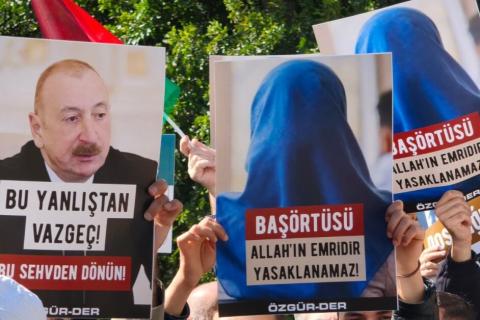 Hijab restrictions in Azerbaijani schools spark protests